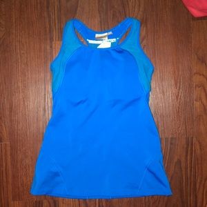 Althleta blue workout tank